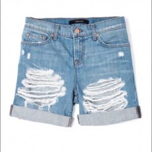J Brand-Distressed Boyfriend Shorts-Euphoria- medium wash- Size 29 (US 8)